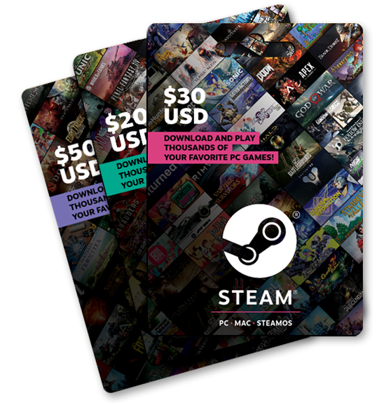 Steam Gift Card - $200